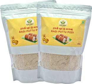 Uyir Unavu Organic Foods Kerala Special Ragi Puttu Podi | Finger Millet Puttu Flour Healthy Breakfast