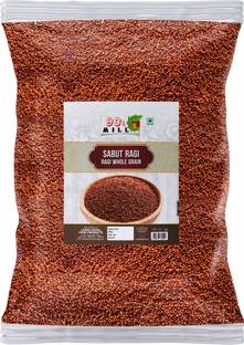 90's MILL Organic Sabut Ragi | Finger Millet whole | Ragi Sabut | Mandua Sabut-480g*1Pk