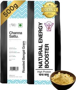 TWF Channa Sattu | Sattu Powder | Roasted Bengal Gram Flour| For Strength & Immunity