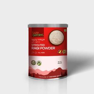 Taze Garden Sprouted Ragi Powder|Natural flour| Healthy food|