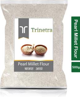 Trinetra Best Quality Pearl Millet Flour / Bajra Atta 500g