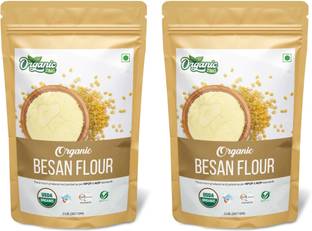 Organic Zing Organic Besan Flour also known as Chickpea Flour, Bengal Gram Flour