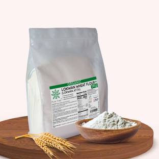 Pure Tree Certified Organic Lokwan Wheat Flour 5 kg Whole Wheat Atta Freshly milled Flour