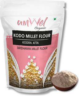 Amwel Organic Kodo Millet Flour Kodra, Arikelu, Varagu, Harka Atta