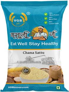 VGBNP 100% Natural Chana Sattu Flour (Bhuje Chane ka atta) Homemade Sattu - 1kg