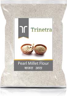 Trinetra Best Quality Bajra Atta (Pearl Millet Flour)-500gm (Pack Of 1)