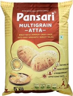 Pansari 100% Natural, Healthy & Tasty Multigrain Atta|With Glutten & Preservative Free