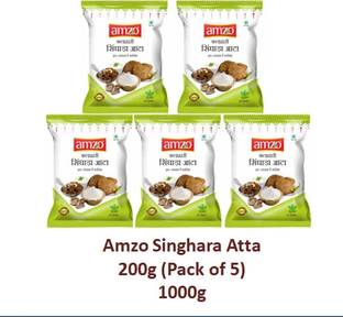 AMZO Singhara Flour Atta Powder, Chest nut Flour Powder,Singhada Singoda 1000g