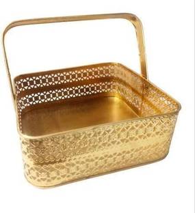 arham handwork collection poojabsk/01 Iron Flower Basket