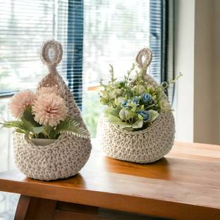toddlercore M.Basket02 Cotton Flower Basket