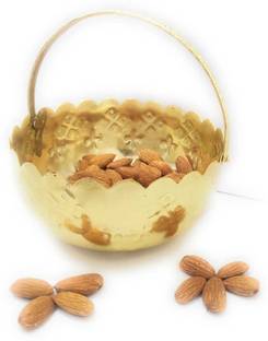 chandra shekar SKU126 Plated Flower Basket