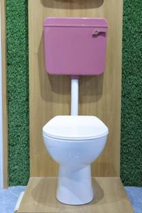 Dev magenta Side Handle Flush Tank Single Flush Tank