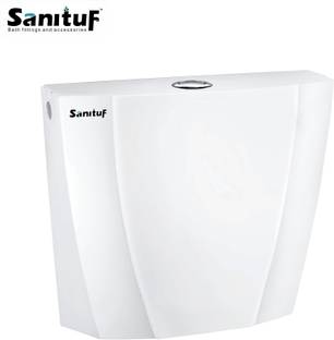 Sanituf ROYAL TOP PUSH SINGLE FLUSH Single Flush Tank