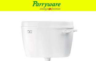 Parryware Uno Tip Top Polypropylene Cistern set of 1 pic 201 Side Handle Flush Tank