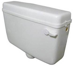 Agamya International Side Handle Flushing Cistern Flush Tank 10 Liter Capacity With All Accessories Single Flush Tank