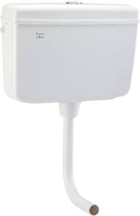 Parryware SLIMLINE PREMIUM Series Polymer/PVC Dual Flush System Exposed CISTERN 6L/3L Dual Flush Tank