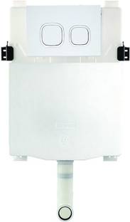 Parryware Concealed Cistern with Flush Plate set of 1 pic 164 Dual Flush Tank