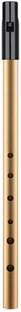 amiciSound Mini Clarinet for Beginners- C/D Key Irish Whistle Tin Penny Flute with 6 Holes Aluminum Flute