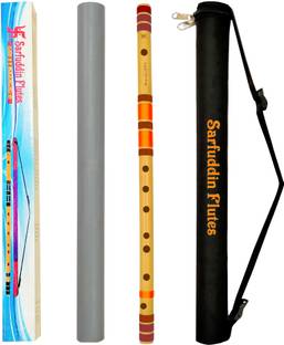 Sarfuddin Flutes C Sharp Medium 18 Inches Bamboo Flutes / Bansuri Bamboo Flute