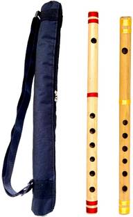 SG MUSICAL Professional Flute A+B Scale with Flute Cover Bamboo Flute