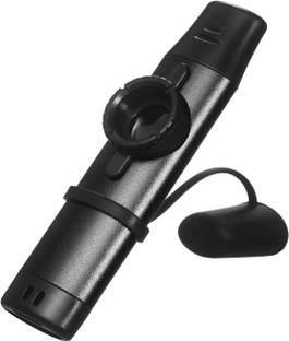 amiciSound Kazoo Aluminium Wind Instrument Metal Harmonica with 5 Replaceable Membrane Aluminum Flute