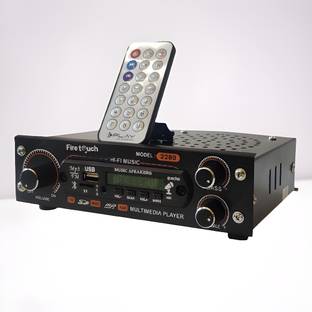 Fire Touch 2280 Portable AC/DC Fm Bluetooth Music Player with Remote FM Radio