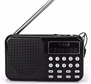 otoobest R-398 Pocket Radio Transistor, AM FM Dual Band Multimedia FM Radio