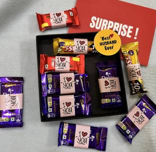 HAENGSYO Unique Best Husband Ever Surprise chocolate gift box Combo