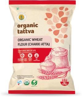 Organic Tattva Whole Wheat Flour (Chakki Atta)