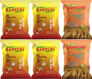 KASTURI CHHATUA COMBO SAVER 3KG - COMBO PACK of 6 (4PACK MIX & 2PACK SUGARFREE CHHATUA) Combo