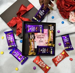 HAENGSYO valentine gift for boyfriend girlfriend husband wife chocolate gift box Combo