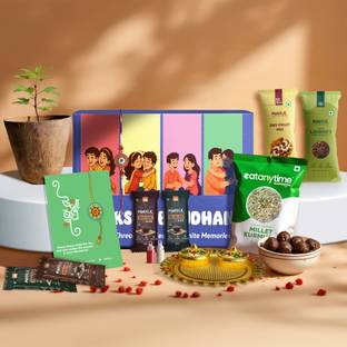 Eat Anytime Rakhi & Gift Combo Set | Raksha Bandhan Special Hamper Combo