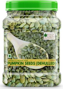 Bliss of Earth 600GM Naturally Organic Pumpkin Seeds For Eating, Dehulled & Raw Super Food, Ready TO Eat Pumpkin Seeds