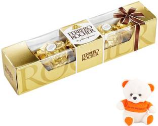 FERRERO ROCHER Chocolates With You are very Special Teddy Bear | Valentine Surprise Gift Combo