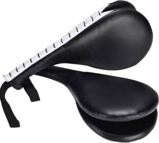 Omspo Double kick pad 2 pcs combo black Kicking Shield