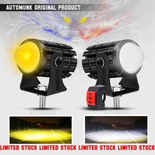 automunk LED Fog Lamp Unit for Universal For Car Universal For Car