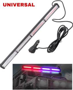 RohanEshop Police Strobe Flash Red Blue Light Bar 24 Inch 42W Car Fancy Lights