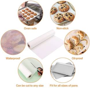 SAVINGMART COLLECTIONS BACKING FOOD PAPER 25 MTR | PAPER FOIL | BUTTER PAPER | CAKE PAPER | ROTI WRAP
