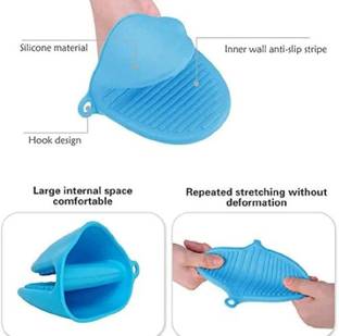 PIRSM OVEN MILT SILICON POT HOLDER HEAT RESISTANT Foil Holder