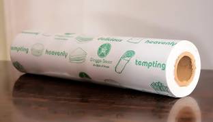 Any Food Wrapping Paper Roll-25 Mtr Keep Food Safe & Fresh 100% Bacteria Free Wrap Foil Holder