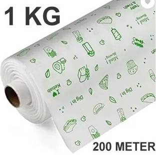 PEARSILK 1 KG Jumbo Butter Paper Roll Food Wrapping Paper Roti Wrap Parchment Wrap Paper Foil