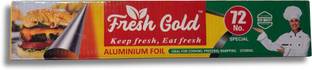 FRESH GOLD Multipurpose foil paper keeps food fresh, perfect for cooking & storage. Aluminium Foil