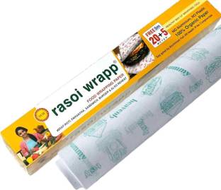 RASOI WRAPP ROTI WRAP/PAPER WRAP/CHAPATI WRAP/FOOD WRAP/PAPER FOIL/WRAPPING PAPER (25 MTR)