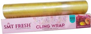 एसएमटी फ्रेश Cling Wrap 100 Meter Biodegradable Cling Film Food Wrapping