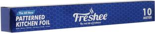 Freshee 10m Aluminium Silver Kitchen Foil Roll Paper 11 micron Disposable Food Wrap Aluminium Foil