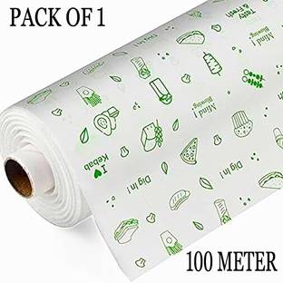 Everbite 100 MTR organic butter wrapping paper (butter papers) Parchment paper (100 m) Parchment Paper