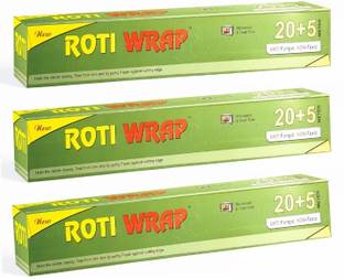 Mecovip butter paper for roti | food wrapping roll |baking paper Parchment Paper 25 m Paper Foil