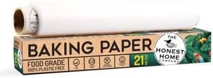 The Honest Home Company Oilproof Baking Paper 21Mtr Roll For Baking - Reusable, Food Grade Safe Parchment Paper