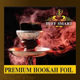Puff Smart Foil Paper Pre-Cut Square Sheets With Pin Aluminium Foil