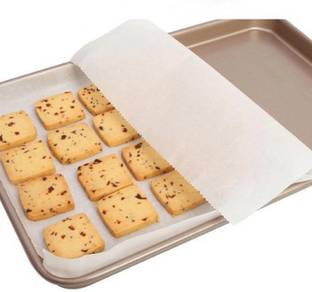 Ayansh E-Store Butter paper,Parchment Paper for cake, food grede paper Shrinkwrap (100 sheets) Parchment Paper